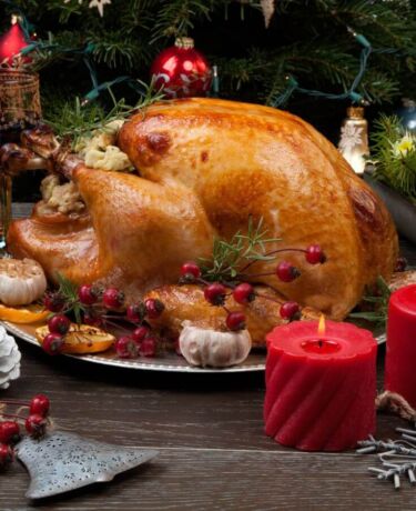 Christmas table