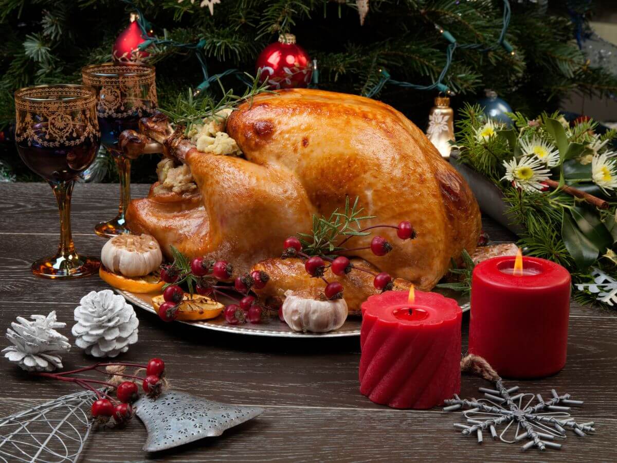 Christmas table