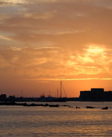 Paphos sunset