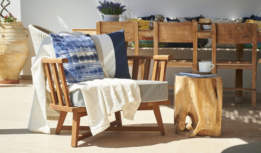 Nausica Villas Protaras Table by the pool