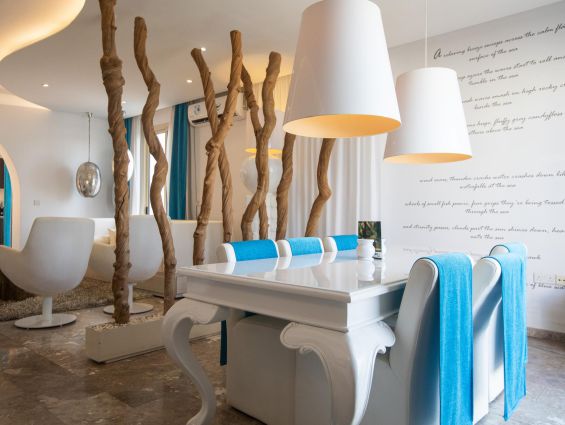Althea Kalamies Villas Protaras dining table