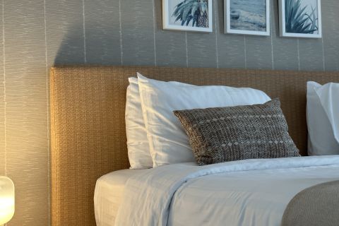 Chris Le Mare Gold Villa Protaras bedroom detail