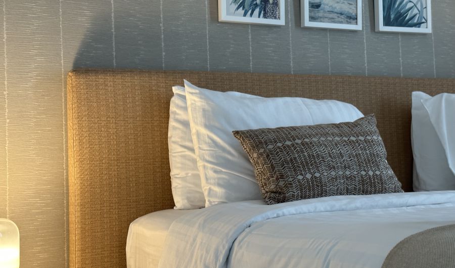 Chris Le Mare Gold Villa Protaras bedroom detail