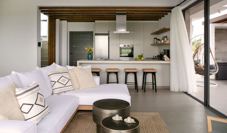 Lora Pearl Villa living room Protaras