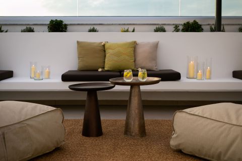 Lora Pearl Villa terrace couches Protaras