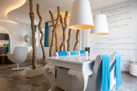 Althea Kalamies Luxury Villa Indoor Living Room Table