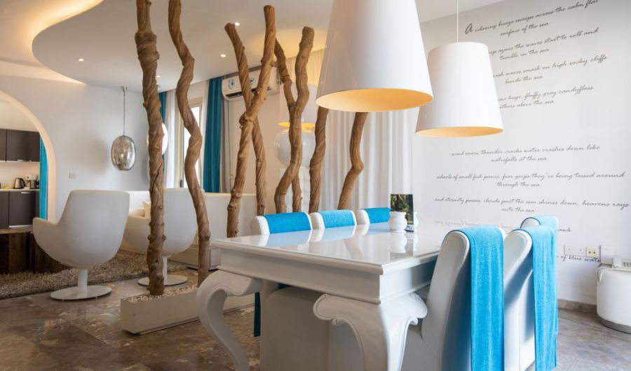 Althea Kalamies Luxury Villa Indoor Living Room Table