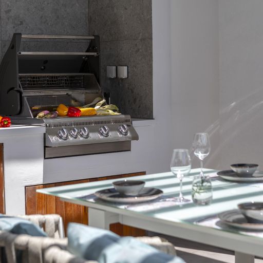 Chris Le Mare Gold Villa in Protaras outdoor dining