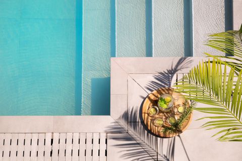 Chris Le Mare Gold Villa in Protaras pool