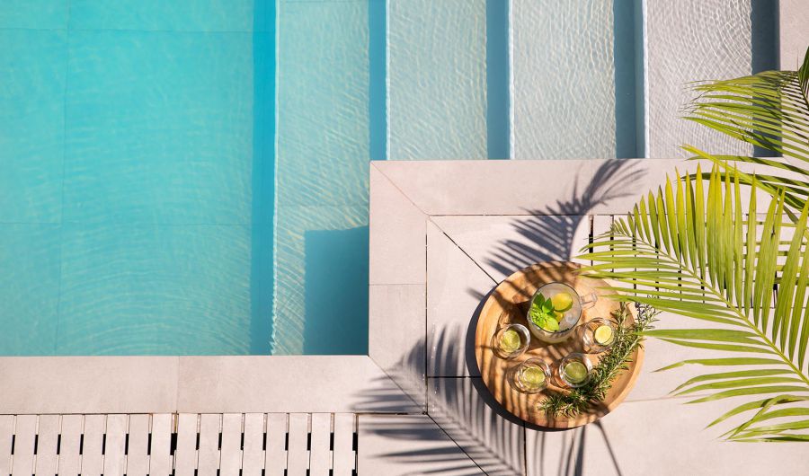 Chris Le Mare Gold Villa in Protaras pool