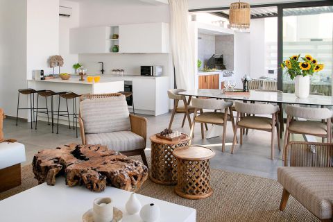 Chris Le Mare Gold Villa in Protaras living room