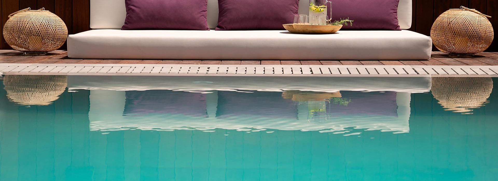 Chris Le Mare Gold Villa in Protaras sunbed and pool