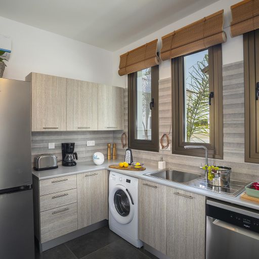 Protaras Chris Le Mare Luxury villa indoor kitchen