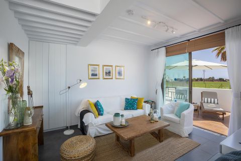 Protaras Chris Le Mare Luxury villa indoor couch