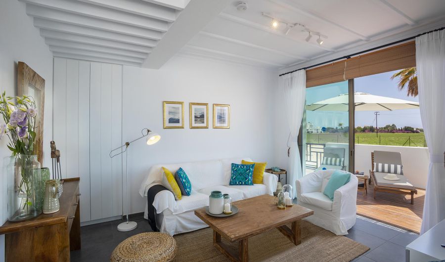 Protaras Chris Le Mare Luxury villa indoor couch