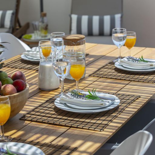 Protaras Chris Le Mare Luxury villa outdoor breakfast
