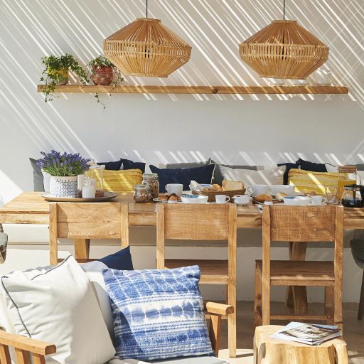 Nausicaa Villas Protaras exterior dining table
