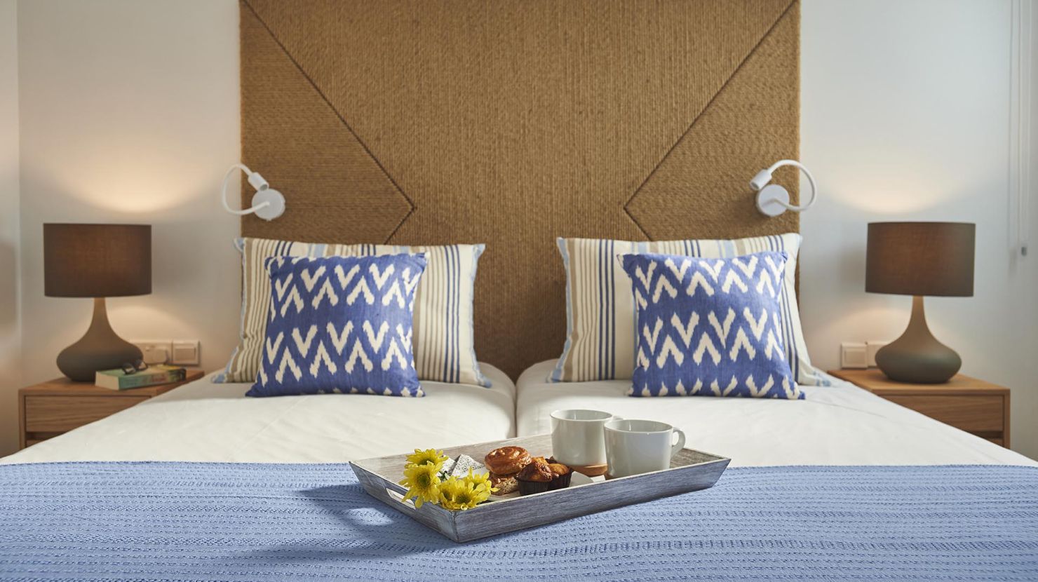 Nausicaa Villas Protaras bed