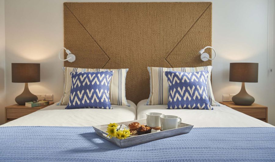 Nausicaa Villas Protaras bed