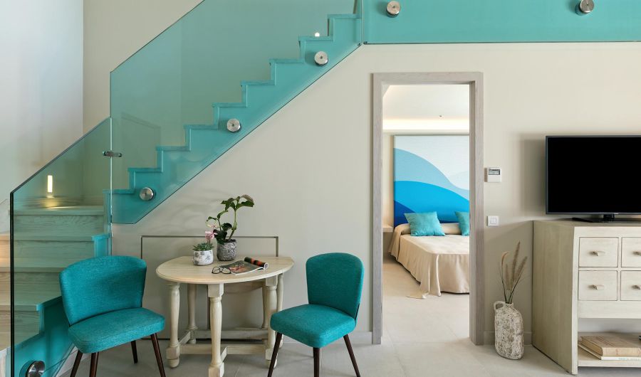 Amada Villas in Rhodes Greece interior table