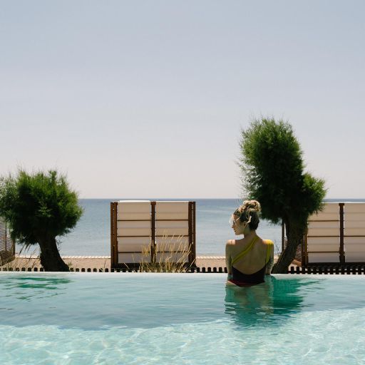 Amada Villas in Rhodes Greece exterior pool swim