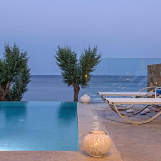 Amada Villas in Rhodes Greece exterior sea view