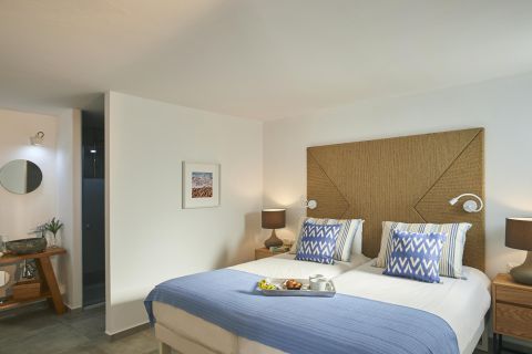 Nausicaa Villas Protaras Bedroom with table