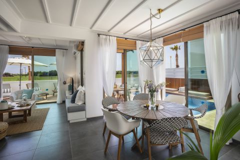 Chris Le Mare Luxury Villa in Protaras Cyprus living room