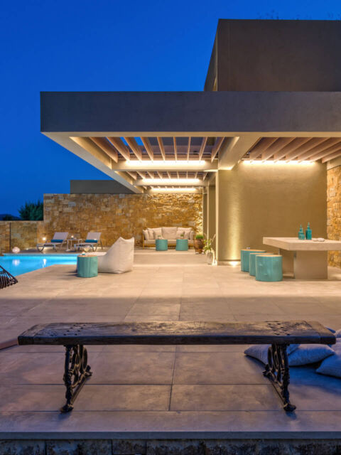 Amada Villas at night