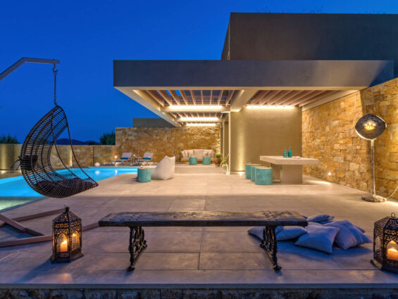 Amada Villas at night