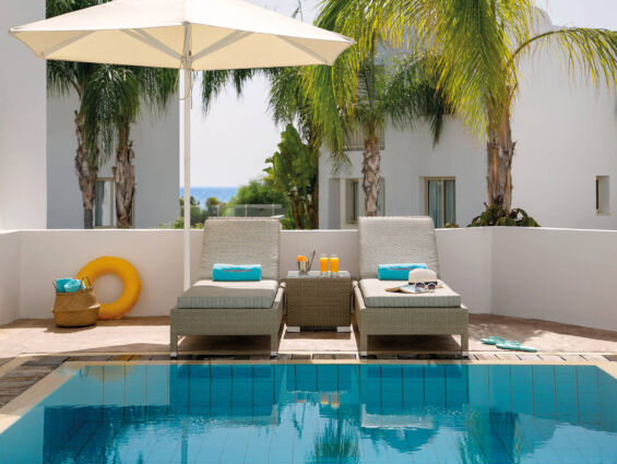 Althlea Kalamies Villa pool