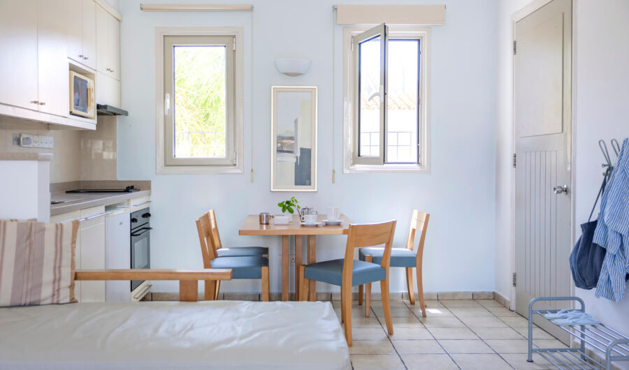 Althea Suite kitchen and sitting area