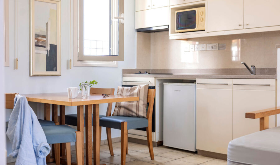 Althea Suite sitting area kitchen