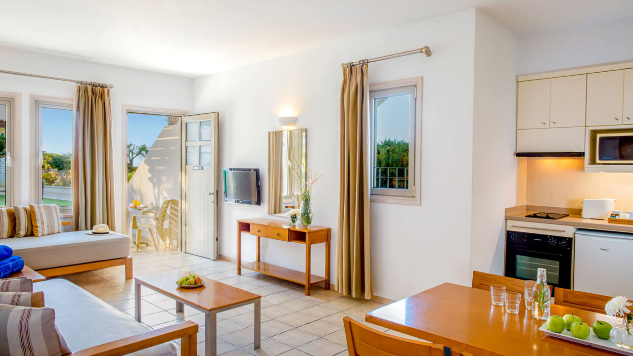 Althea two bedroom suite room and balcony