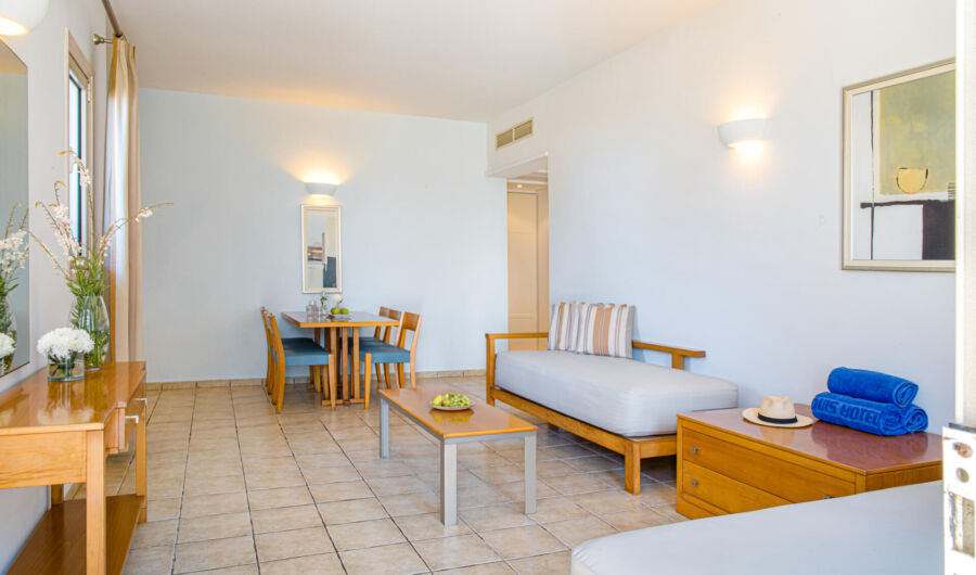Althea two bedroom suite sitting area