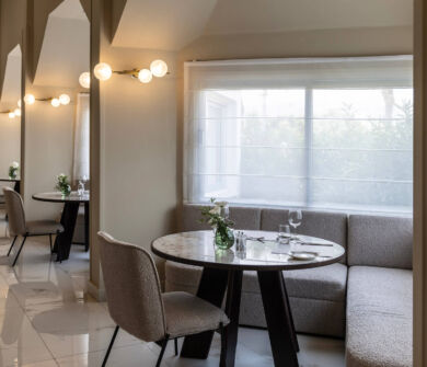 Aria dining area