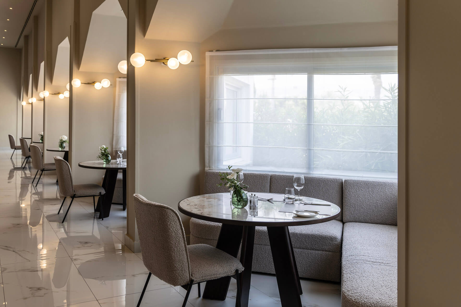 Aria dining area