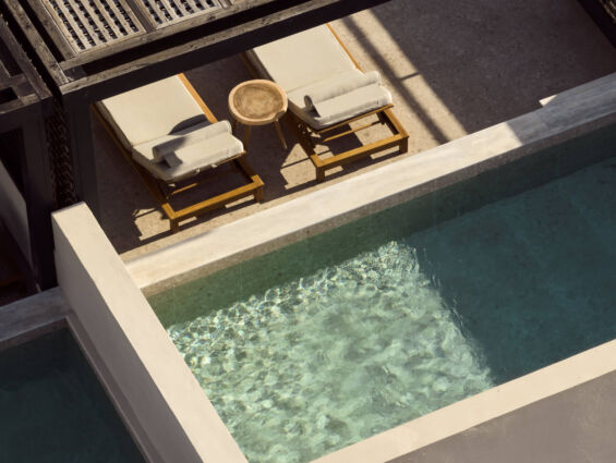 Asterion Suites room private pool