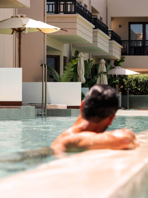 Couple at Asterion Resosrt Pool