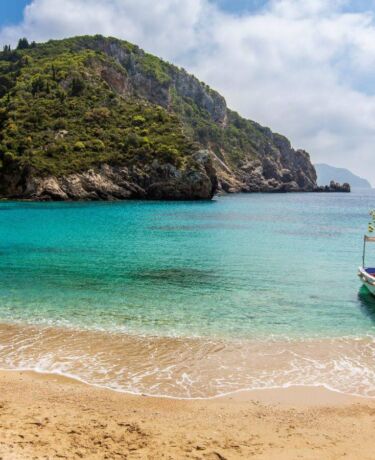 corfu beach