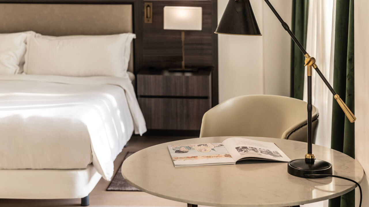 Hilton Nicosia room side table