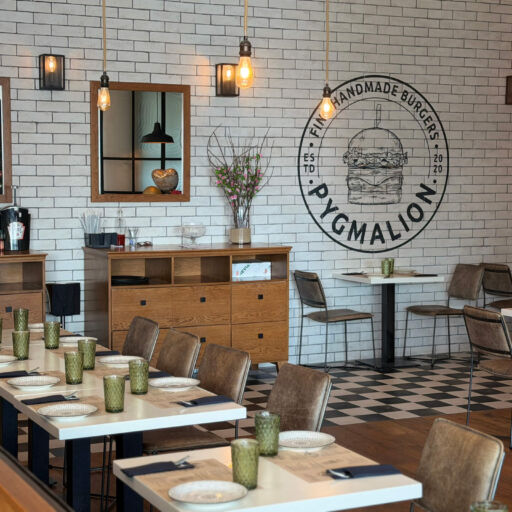 Imperial Island Resort casual restaurant ready for dinner