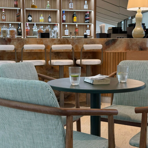 Imperial Island Resort sitting area at coffee in lounge area