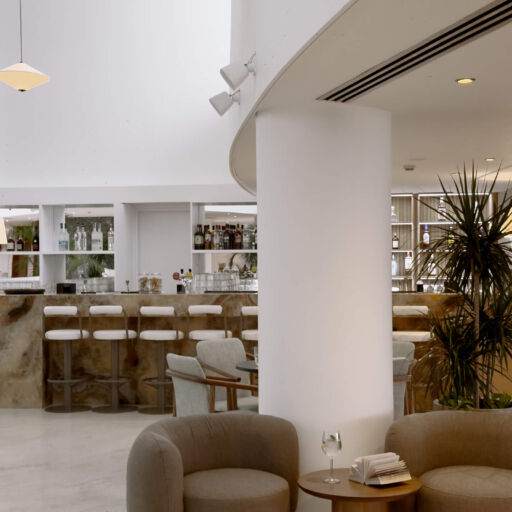 Lounge area bar with sitting area at Imperial Island resort