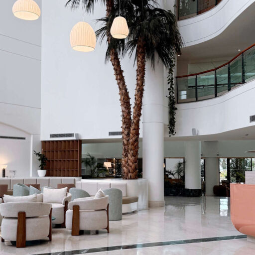 Lounge area bar with sitting area at Imperial Island resort