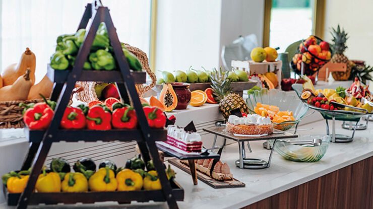 Buffet at Imperial Island Resort