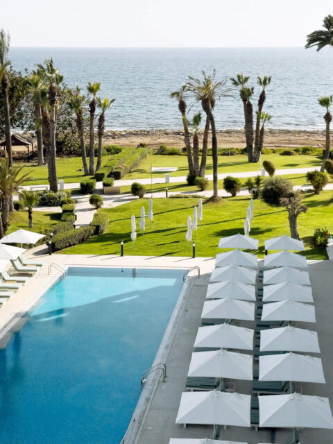 Imperial Island Resort Pool and garden