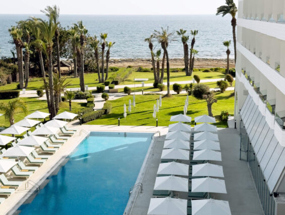 Imperial Island Resort Pool and garden