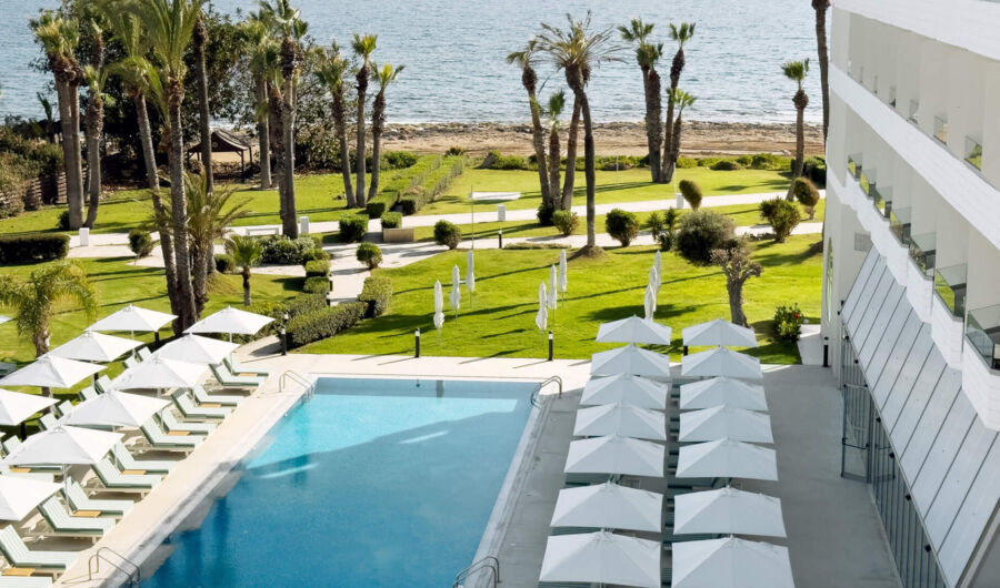 Imperial Island Resort Pool and garden