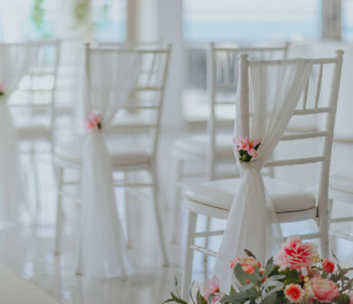 Ivi Mare Weddings chairs venue